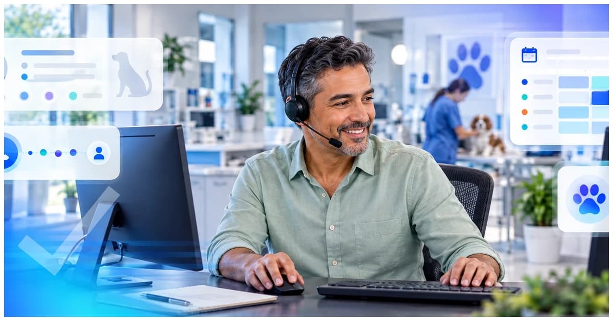 Which Work Can a Virtual Veterinary Technician Take Off Your Floor Team?