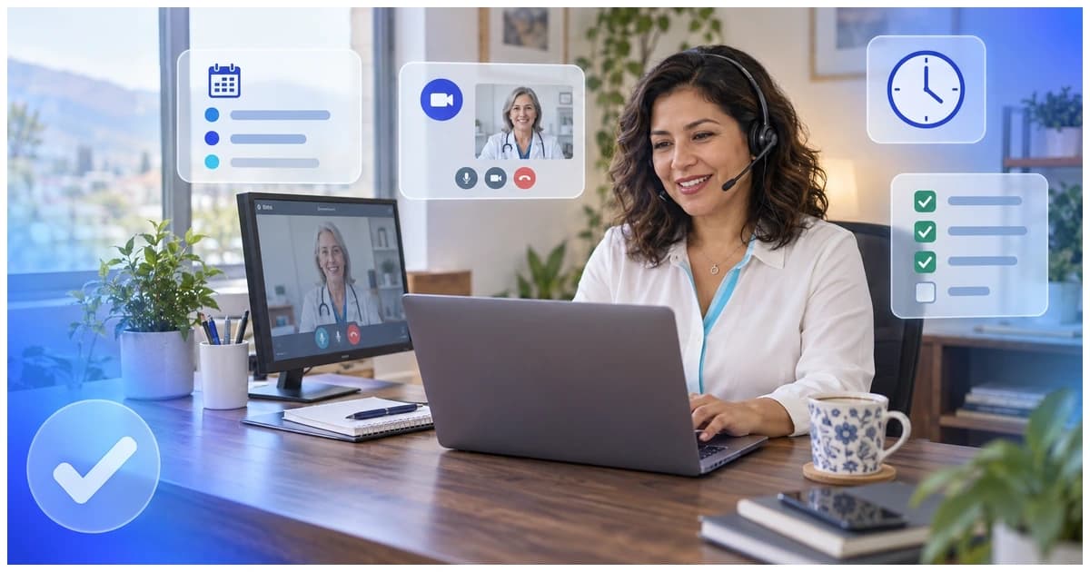 A Day in the Life of a Telehealth Virtual Assistant
