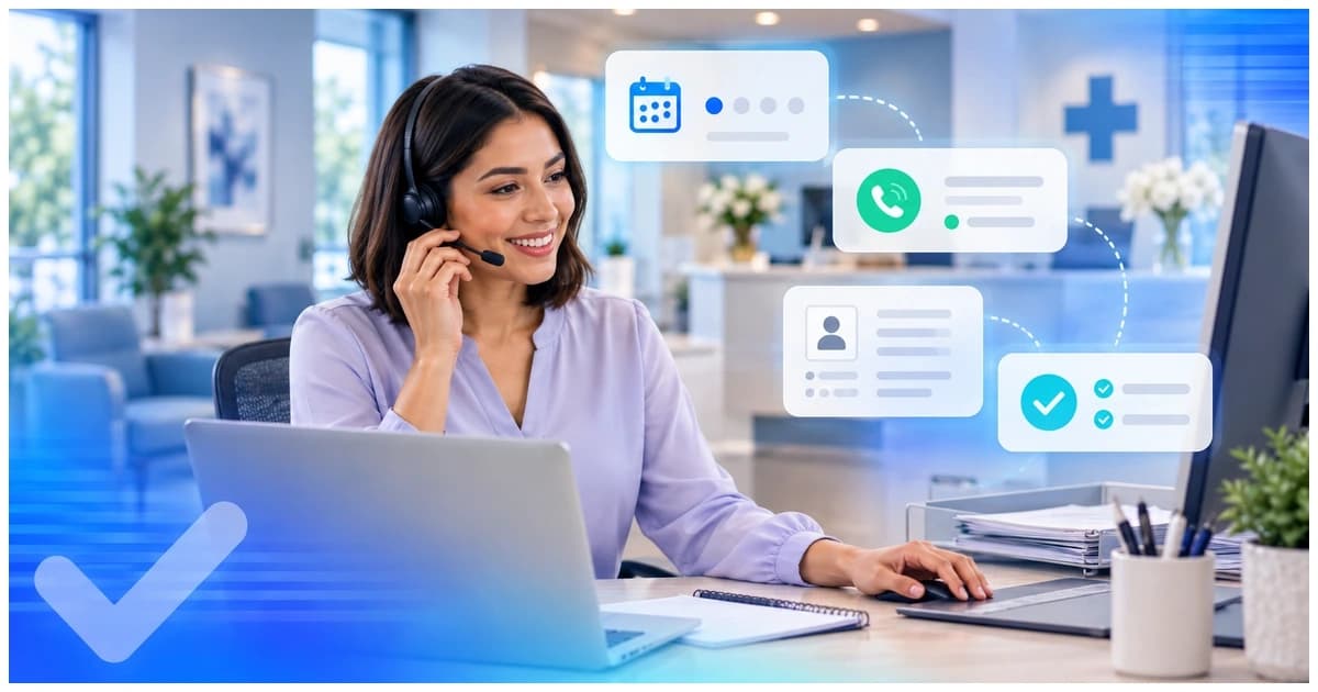 A Day in the Life of a Virtual Medical Receptionist