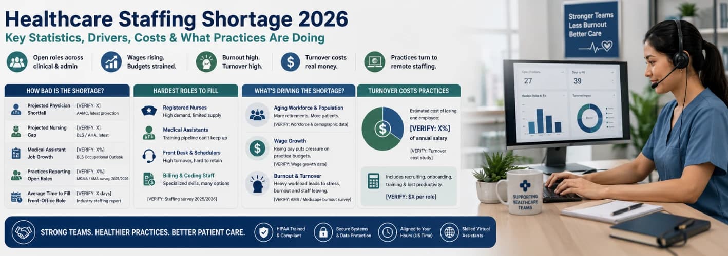 Healthcare Staffing Shortage Statistics and Trends for 2026
