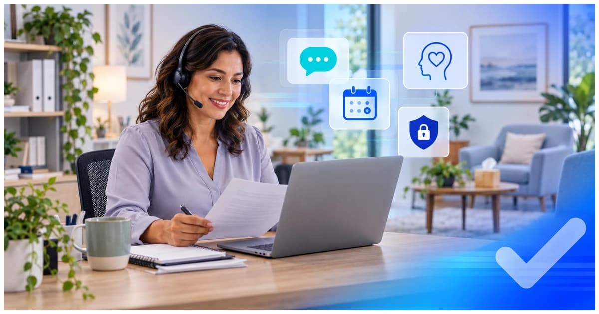 How Virtual Assistants Support Therapy and Mental Health Practices