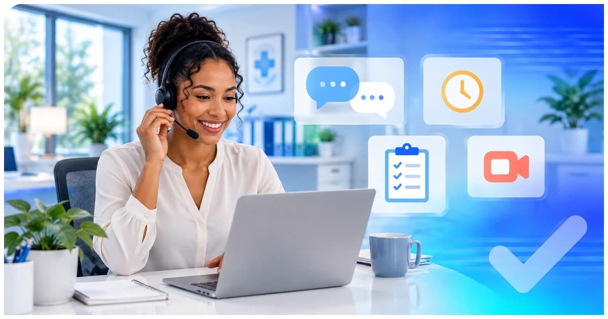 Virtual Medical Receptionist Interview Questions